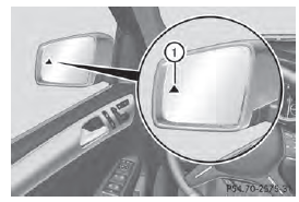 1 Yellow indicator lamp/red warning lamp