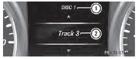 Display CD/DVD changer (example)