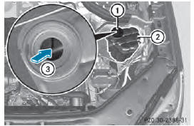 ■ Park the vehicle on a level surface.