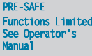 Risk of accidentPRE-SAFE Brake is defective. BAS PLUS or