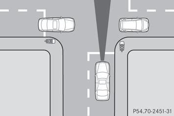 Crossing vehicles