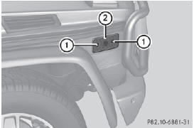 Front side marker lamp (example)